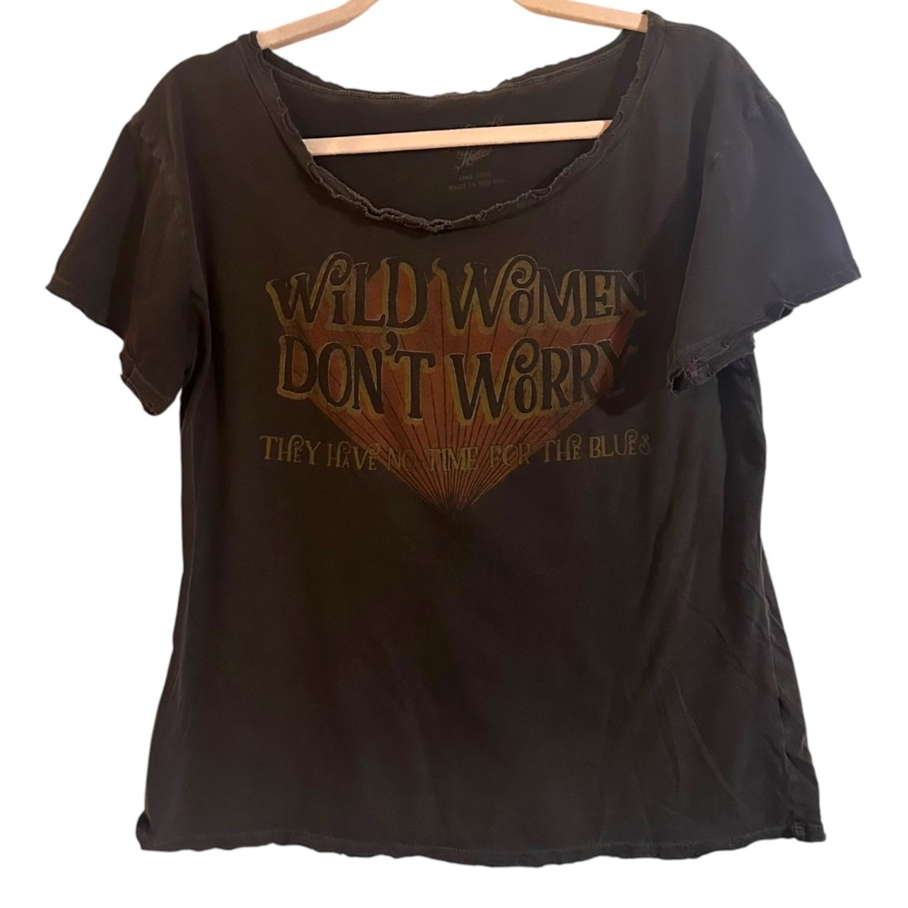 Margo Price Wild Women Distressed Tee Midnight Rider